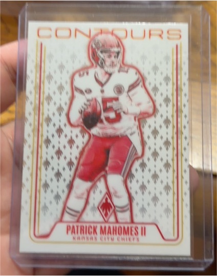 2020 Panini Contours #5 Patrick Mahomes II — front