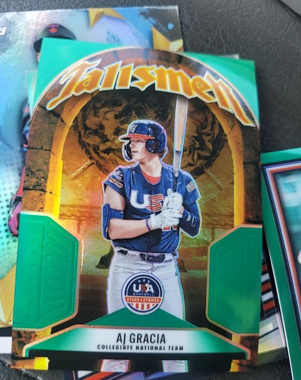 2022 Topps Talismen AJ Gracia — front