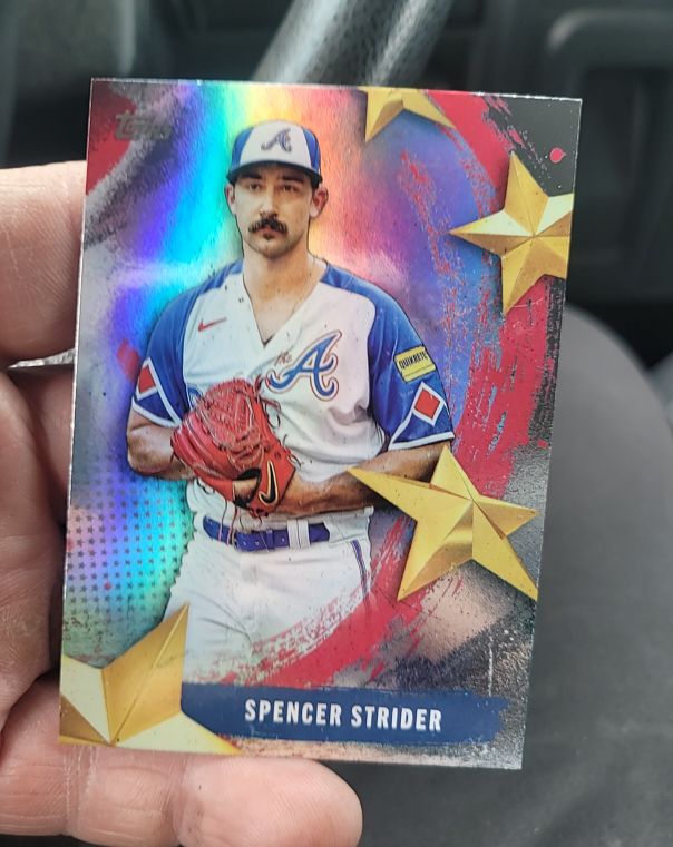 2023 Topps Stars #SS-1 Spencer Strider — front