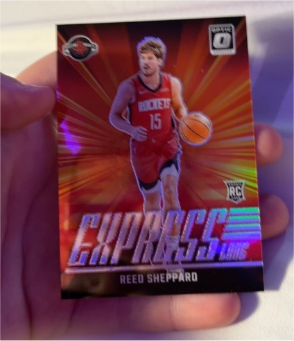 2023 Donruss Optic Express #EXP-1 Reed Sheppard — front