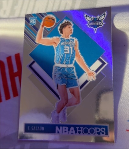 2022 NBA Hoops #31 T. Salaün — front