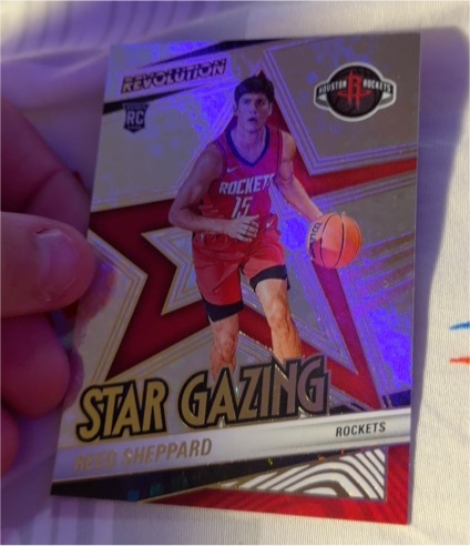 2023 Panini Revolution Star Gazing Reed Sheppard — front