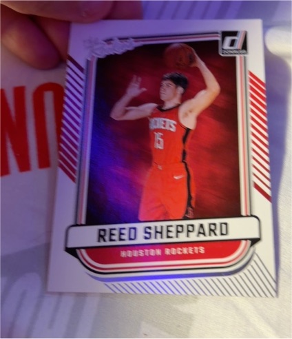 2022 Donruss #15 Reed Sheppard — front