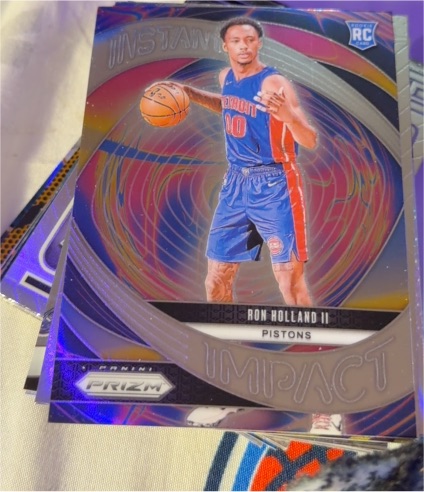 2022 Panini Prizm Instant Impact #IM-RH Ron Holland II — front