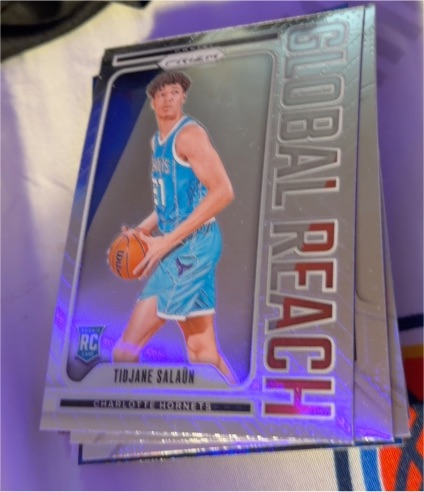 2022 Panini Prizm Global Reach Tidjane Salaun — front