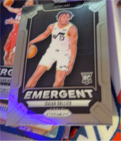 2021 Panini Prizm Emergent #EM-IS Isaiah Stewart — front