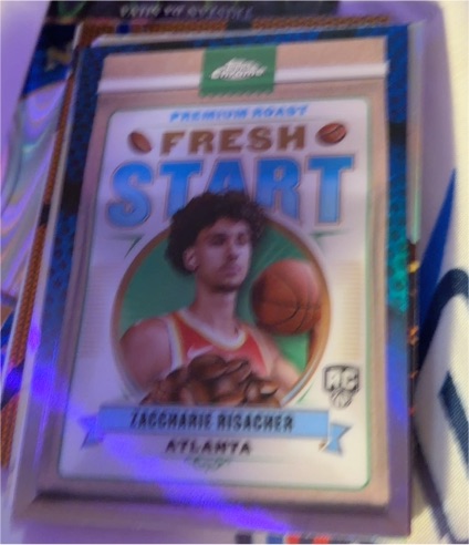 2022 Panini Fresh Start Zacharie Risacher — front