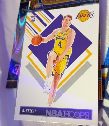 2021 Panini NBA Hoops #4 D. Knecht — front