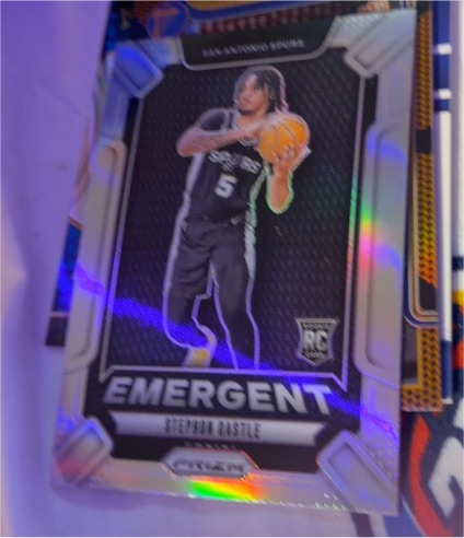 2022 Panini Prizm #EM-SD Sekou Doumbouya Emergent — front