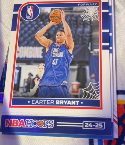 2024 NBA Hoops #24-25 Carter Bryant — front