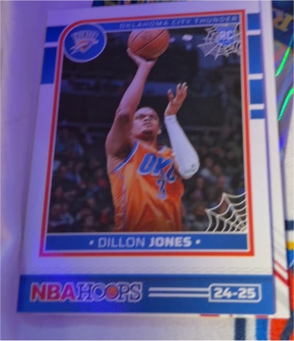 2024 NBA Hoops #24 Dillon Jones — front