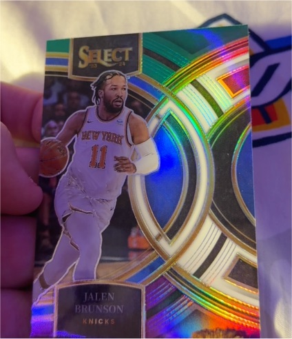 2022 Panini Select #11 Jalen Brunson — front