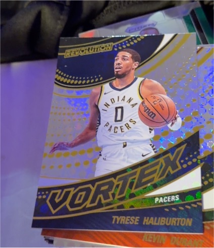 2022 Panini Revolution Vortex #VTX-TH Tyrese Haliburton — front
