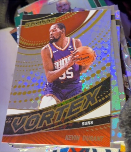 2022 Panini Revolution Vortex Kevin Durant — front