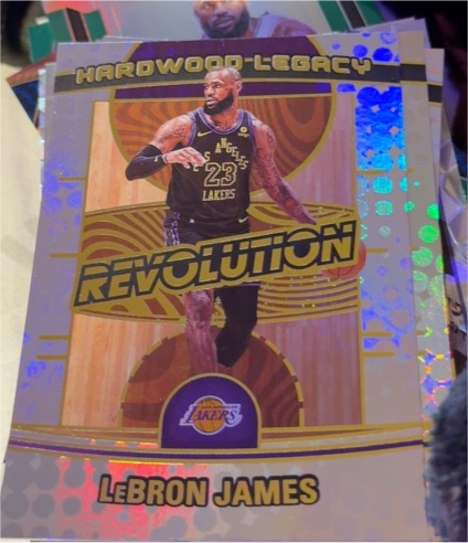 2020 Panini Revolution Hardwood Legacy LeBron James — front