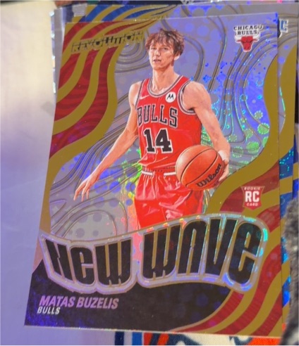 2022 Panini Revolution New Wave #14 Matas Buzelis — front