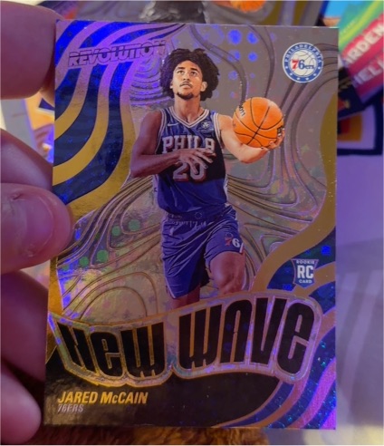 2023 Panini Revolution New Wave #Jared McCain — front