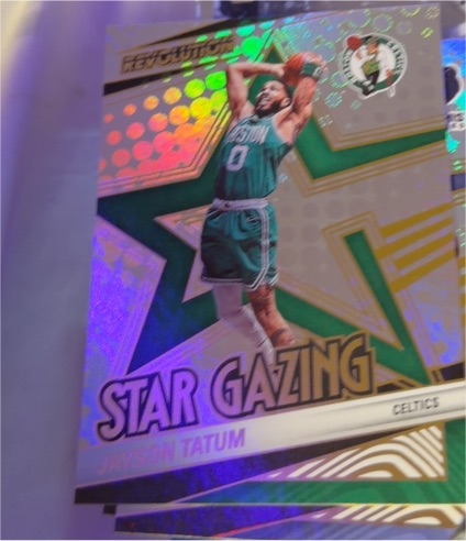 2020 Panini Revolution Star Gazing Jayson Tatum — front