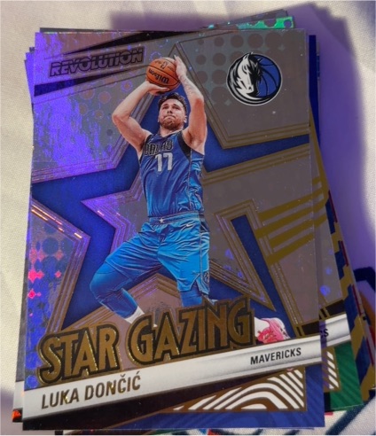 2021 Panini Revolution Star Gazing Luka Dončić — front