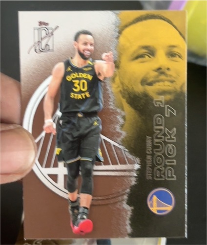 2021 Topps NBA Draft #7 Stephen Curry — front