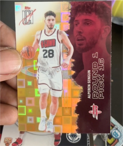 2021 Topps Chrome #RC Alperen Sengun — front