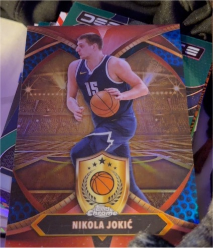 2020 Topps Chrome #Nikola Jokić — front
