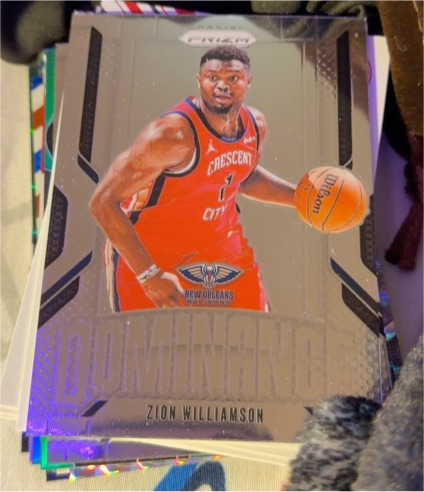 2020 Panini Prizm #1 Zion Williamson — front