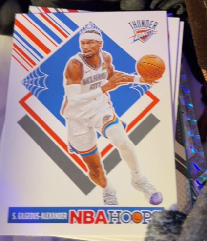 2022 NBA Hoops Shai Gilgeous-Alexander — front