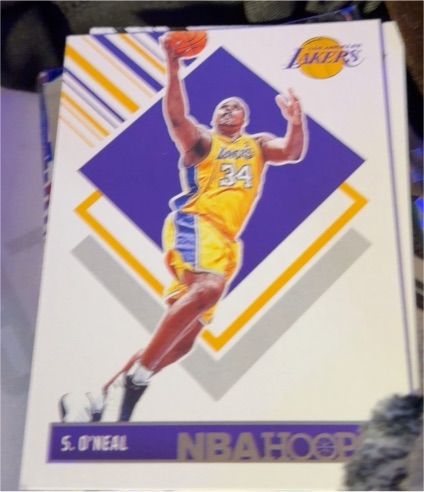 1992 NBA Hoops Shaquille O'Neal — front