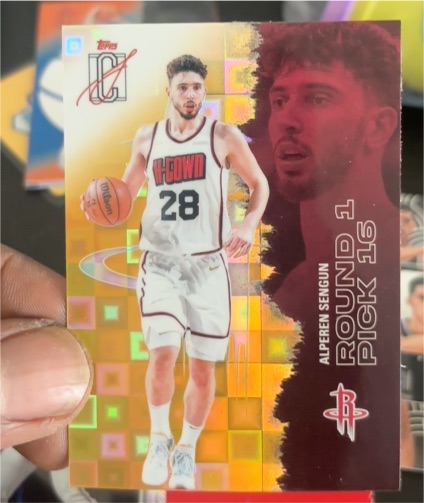 2021 Topps Now #28 Alperen Sengun — front