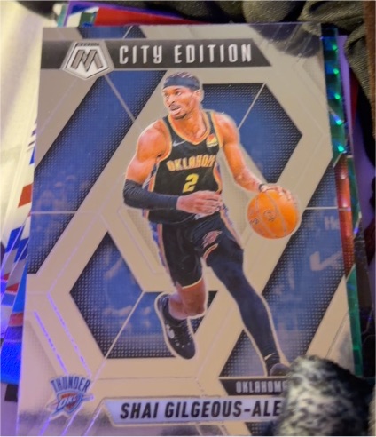 2021 Panini Mosaic City Edition Shai Gilgeous-Alexander — front