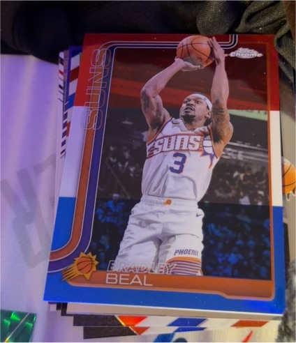 2023 Topps Chrome #3 Bradley Beal — front