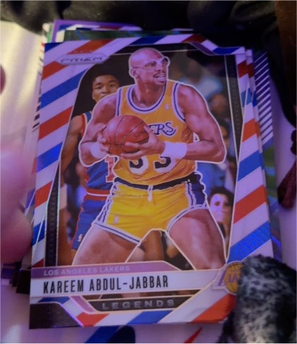 2021 Panini Prizm #101 Kareem Abdul-Jabbar Legends — front