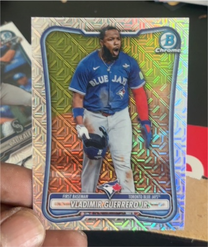 2020 Bowman Chrome #BCP-1 Vladimir Guerrero Jr. — front