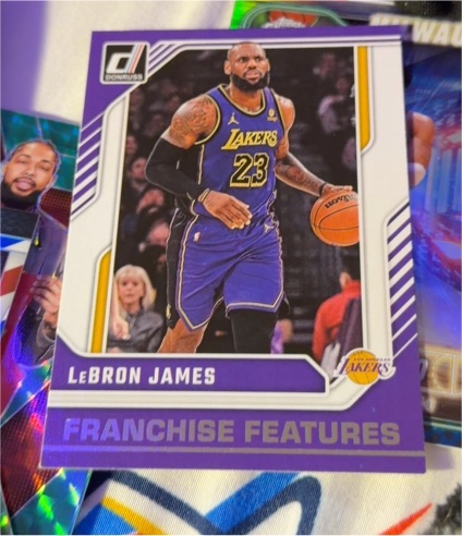 2021 Donruss Franchise Features #FF-23 LeBron James — front