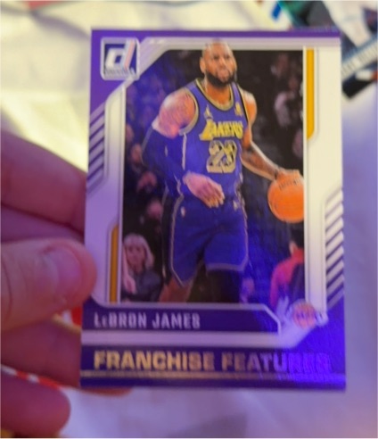 2020 Donruss Franchise Features #FF-23 LeBron James — front
