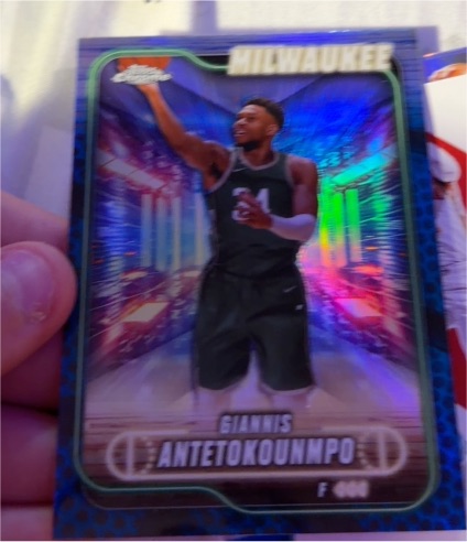 2020 Topps Chrome #21 Giannis Antetokounmpo — front