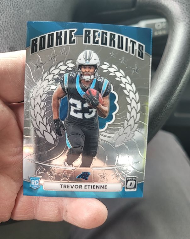 2022 Donruss Optic Rookie Recruits Trevor Etienne — front