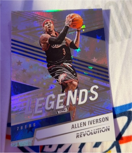 2020 Panini Revolution Legends #LEG-1 Allen Iverson — front