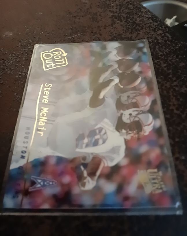 1995 Fleer Ultra #R7 Steve McNair — front