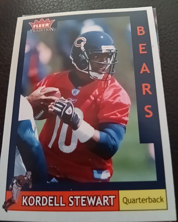 1999 Fleer Tradition Bears Kordell Stewart — front