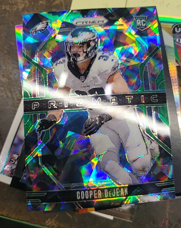 2022 Panini Prizm #PR-COOP Cooper DeJean — front