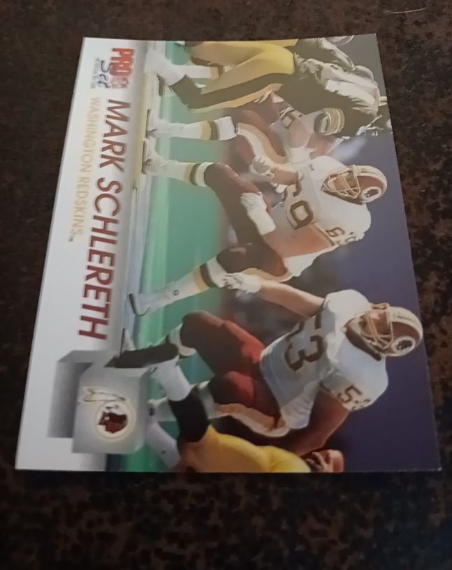 1991 Pro Set #Mark Schlereth — front