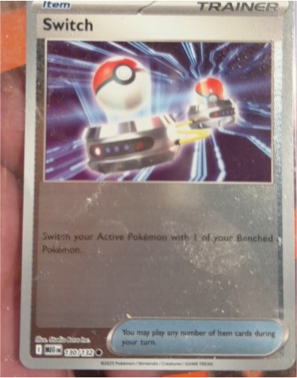 2023 Pokémon SWSH Scarlet & Violet #130 Switch — front