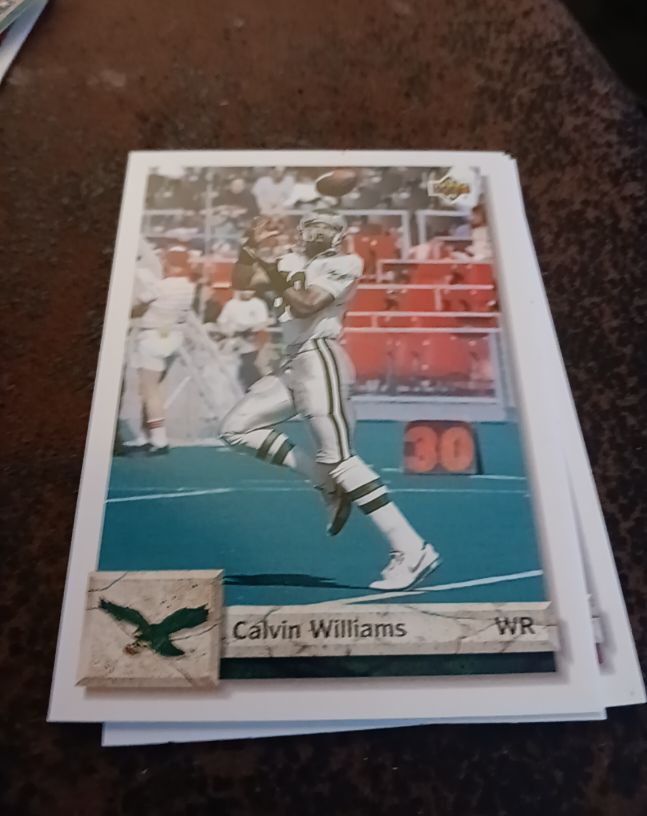 1991 Topps #230 Calvin Williams — front
