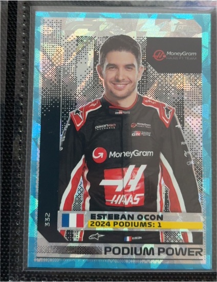 2024 Topps F1 #32 Esteban Ocon — front