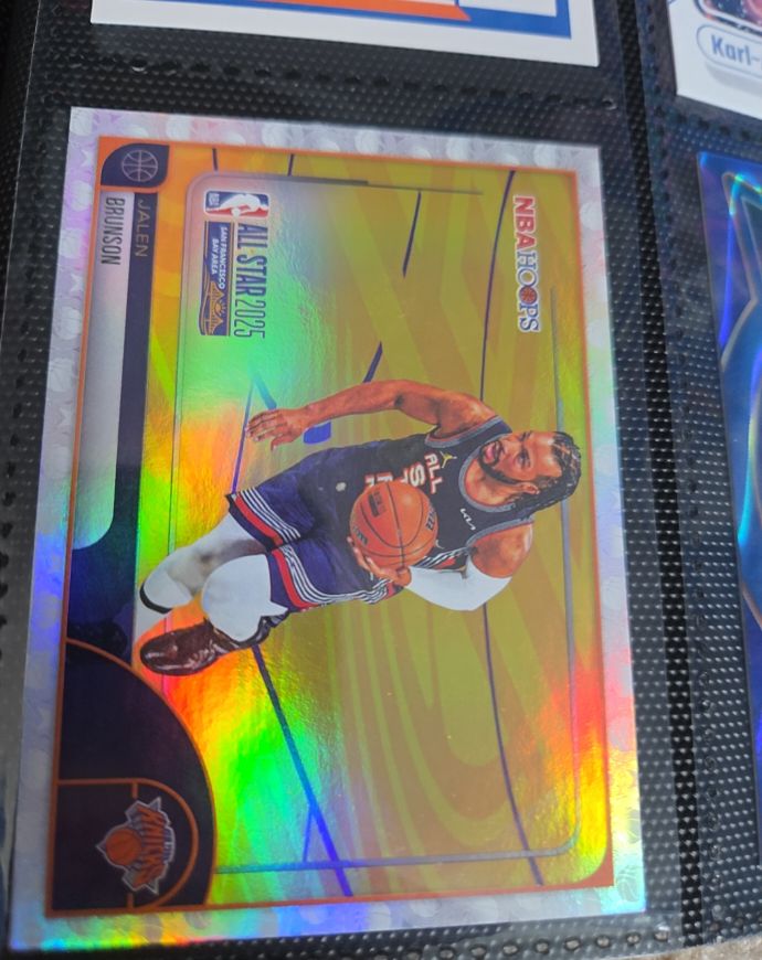 2025 Panini NBA Hoops All Star #Jalen Brunson — front