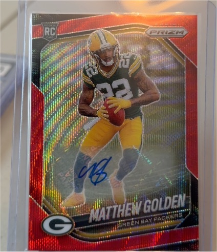 2022 Panini Prizm #308 Matthew Golden — front