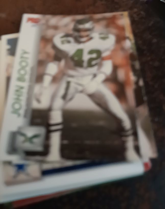1990 Pro Set #42 John Booty — front