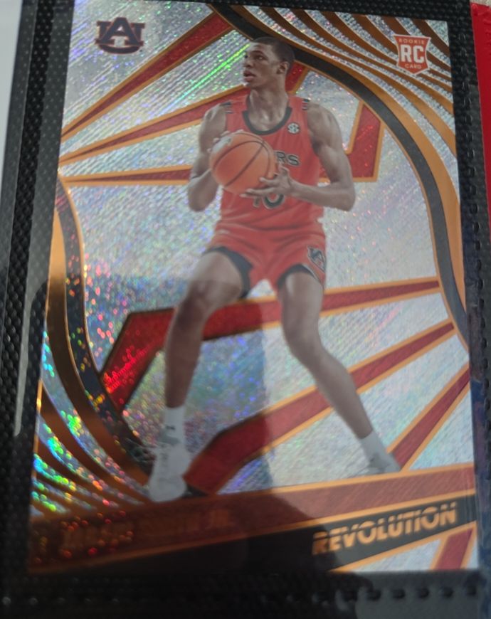 2020 Panini Revolution #10 Auburn Tigers Rookie Card — front